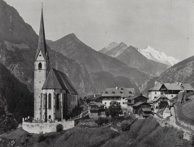 Heiligenblut, Hohe Tauern; Karnten (s/b fotoğraf) by European Photographer