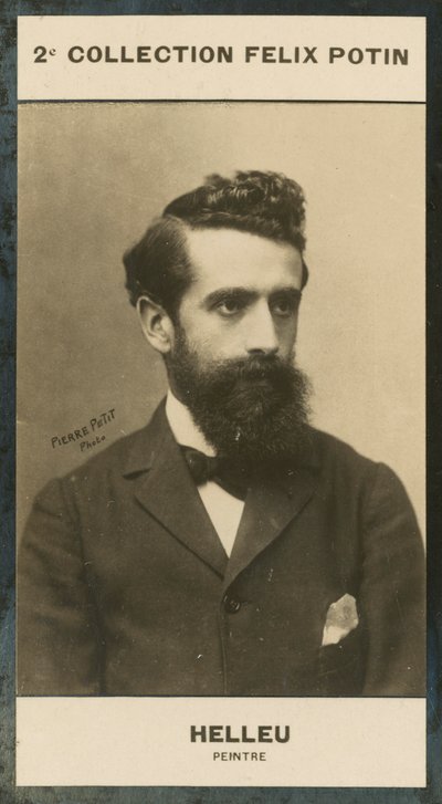 Helleu, Ressam (s/b fotoğraf) by European Photographer