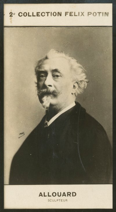 Henri-Emile Allouard, Heykeltıraş by European Photographer