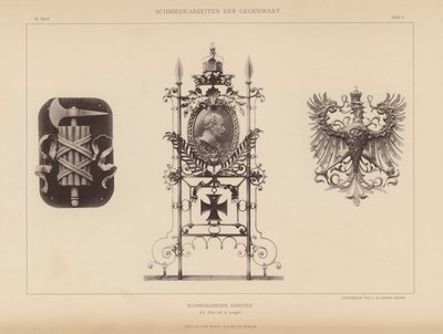 Demir İşleri: Ferforje işleri (b/w fotoğraf) by European Photographer