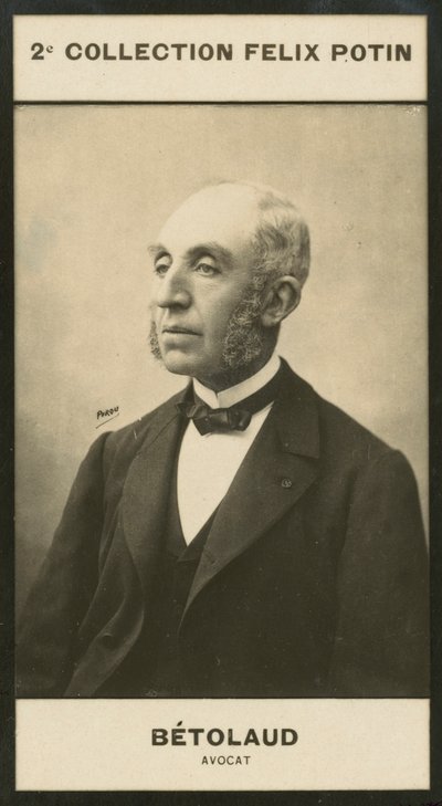 Jacques-Alexandre Betolaud, Avukat by European Photographer