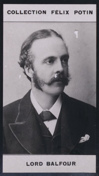 James-Arthur Balfour (1848) (s/b fotoğraf) by European Photographer