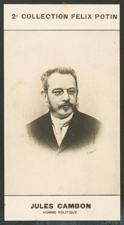 Jules-Martin Cambon, Politikacı by European Photographer