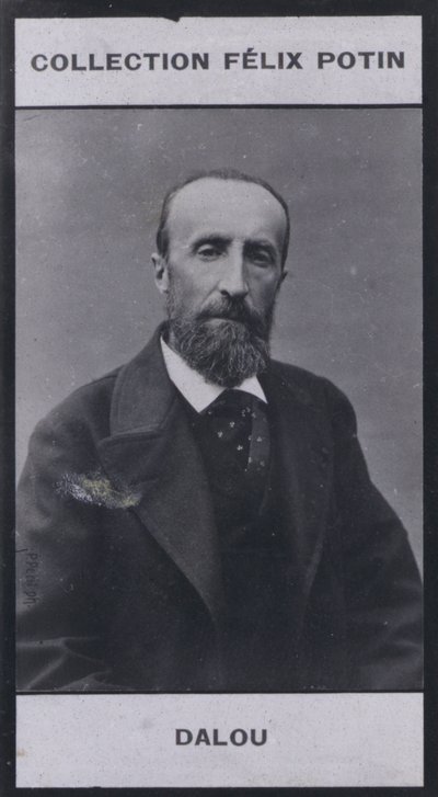 Jules Dalou (1838-1901) (s/b fotoğraf) by European Photographer