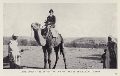 Lady Dorothy Mills, Sahra Çölü