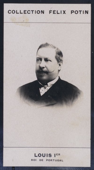 Louis I, Portekiz Kralı (1838-1889) (s/b fotoğraf) by European Photographer