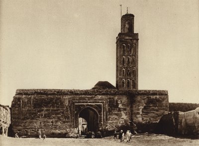 Meknes Camii (s/b fotoğraf) by European Photographer