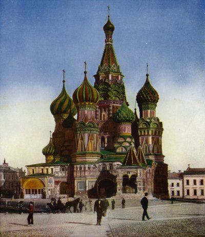 Moskova, St Basile, St Basil Katedrali (fotoğraf) by European Photographer