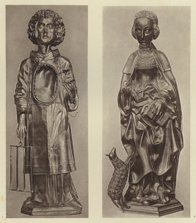 Münster i W, Aziz Agnes; Minden, St Laurentius (s/b fotoğraf) by European Photographer