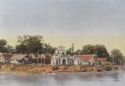 Hue Nehri Üzerindeki Pagoda by European Photographer