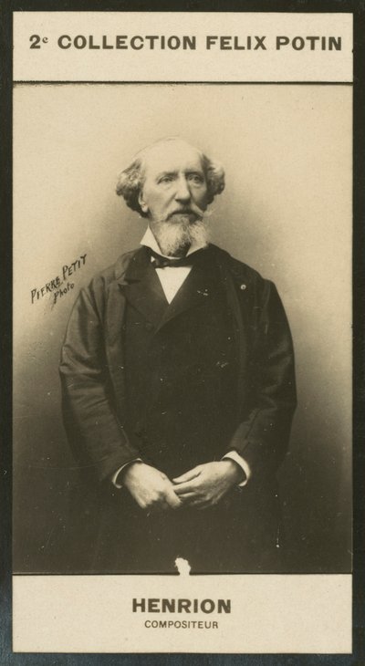 Paul Henrion, Besteci by European Photographer