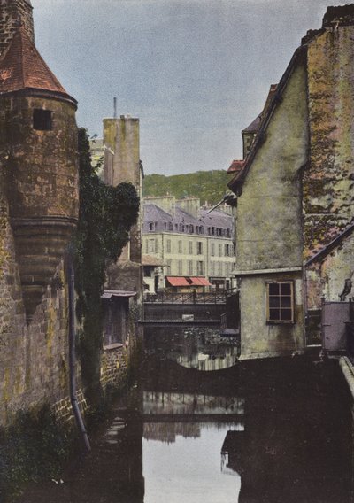 Quimper, Eski Evler Rue Du Pichery by European Photographer