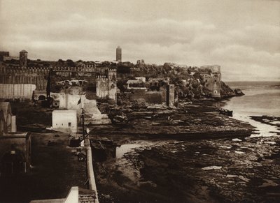 Rabat, Oudaya Noktasının Görünümü (siyah-beyaz fotoğraf) by European Photographer