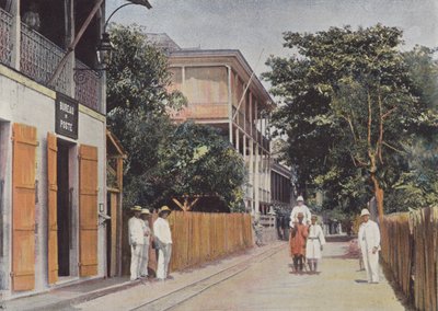 Rue Du Commerce A Tamatave by European Photographer