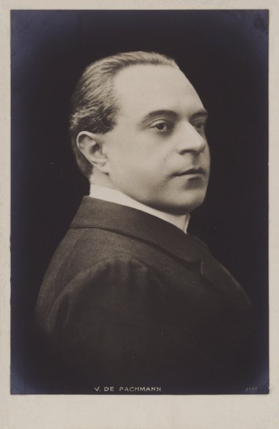 Vladimir de Pachmann, Rus-Alman piyanist by European Photographer