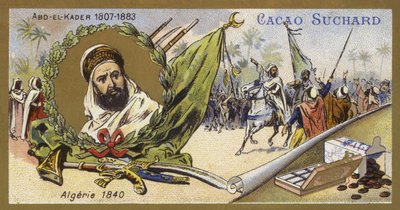Abdülkadir El Djezairi, Cezayirli Sufi aziz ve askeri lider, 1840 by European School