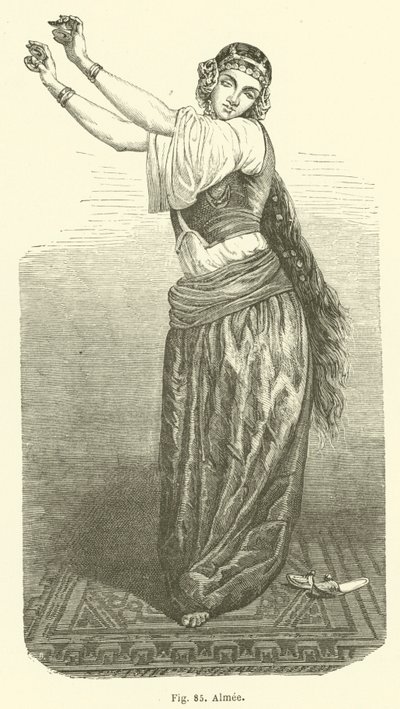 Almee (gravür) by European School
