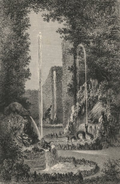 Versay Antik Labirenti (gravür) by European School