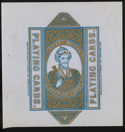 Oyun kartları için sanat eseri (lito) by European School