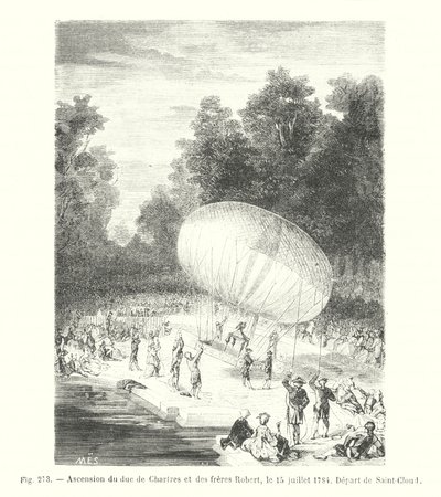 Chartres Dükü ve Robert kardeşlerin Yükselişi, 15 Temmuz 1784, Saint-Cloud
