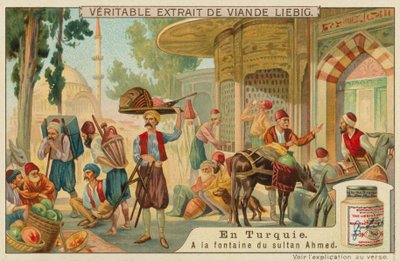 Topkapı sarayında Sultan III. by European School
