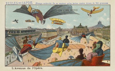 2000 yılında Avenue de lOpera, Paris by European School