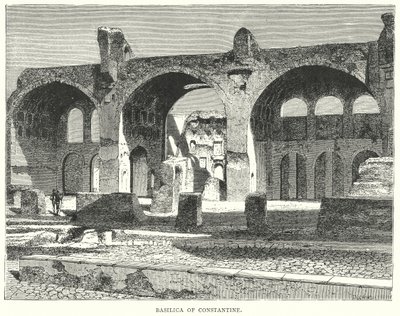 Konstantin Bazilikası (gravür) by European School