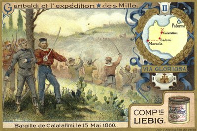 Calatafimi Savaşı, Sicilya, 15 Mayıs 1860 by European School