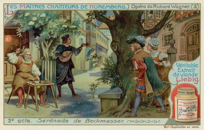 Beckmesser, Eva gibi giyinmiş Magdalena