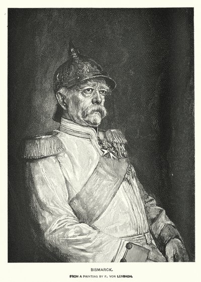 Bismarck (gravür) by European School