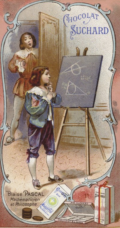 Blaise Pascal, Fransız fizikçi ve matematikçi, çocukken by European School