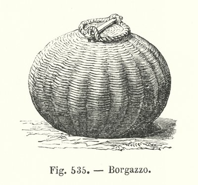 Borgazzo (gravür) by European School