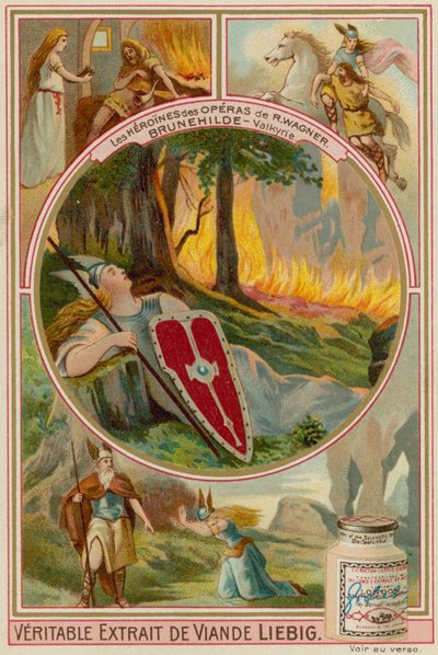 Brunnhilde (Die Walkure) by European School