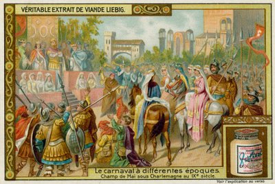 9. Yüzyılda Charlemagne Altında Champ de Mai Festivali by European School