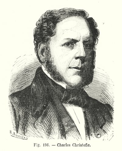 Charles Christofle (gravür) by European School