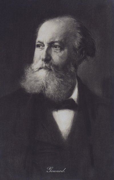 Charles Gounod, Fransız piyanist ve besteci (lito) by European School
