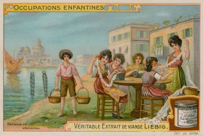 Venedik Danteli Yapan Çocuklar by European School