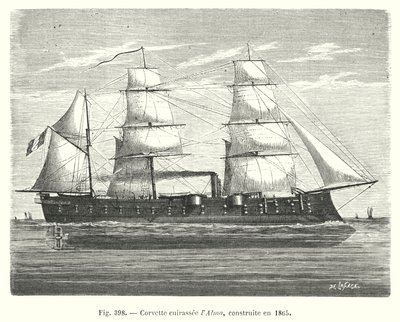 Zırhlı korvet Alma, 1865