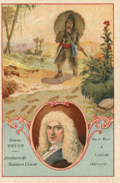 Daniel Defoe, İngiliz romancı ve Robinson Crusoe