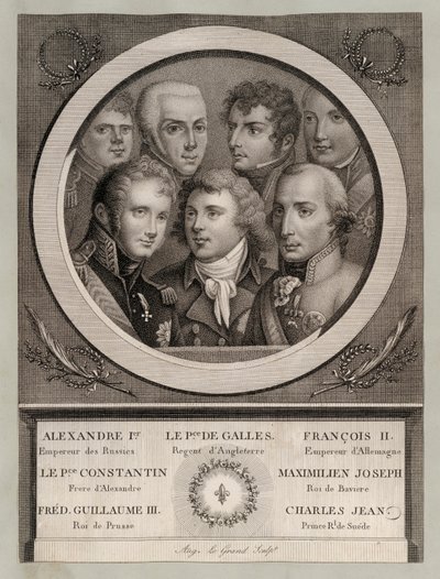 Erken 19. Yüzyıl Avrupa kraliyet ailesi: Rusya Çarı I. Alexander; Kral III. George