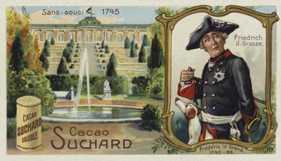 Büyük Frederick, Prusya Kralı ve Sanssouci Sarayı, Potsdam by European School