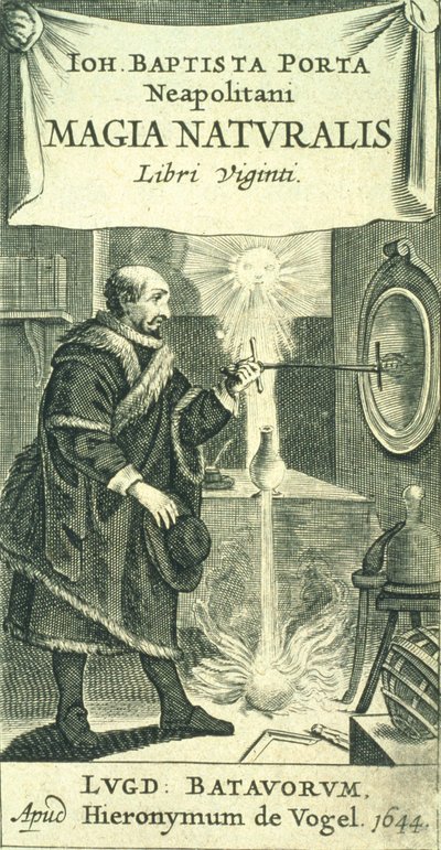 Giovanni Battista della Porta tarafından Magiae Naturalis Libri Viginti