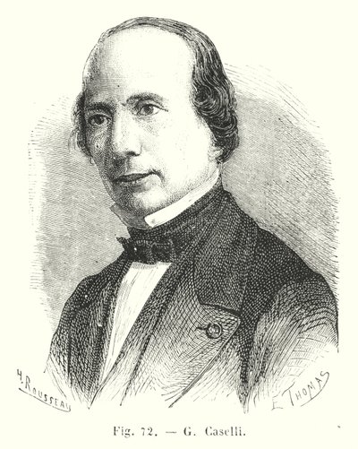 G Caselli (gravür) by European School