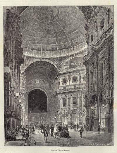 Vittorio Emanuele II Galerisi by European School