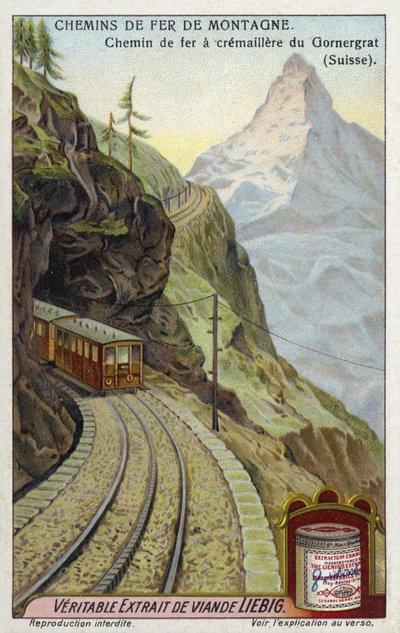 Gornergrat kremayer ve pinyon demiryolu, İsviçre by European School