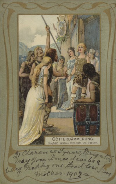 Gotterdammerung, Siegfried Brunhilde ve Gunther