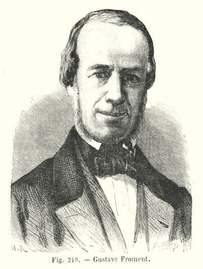 Gustave Froment (gravür) by European School