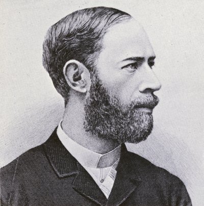 Heinrich Hertz (gravür) by European School