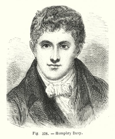 Humphry Davy (gravür) by European School