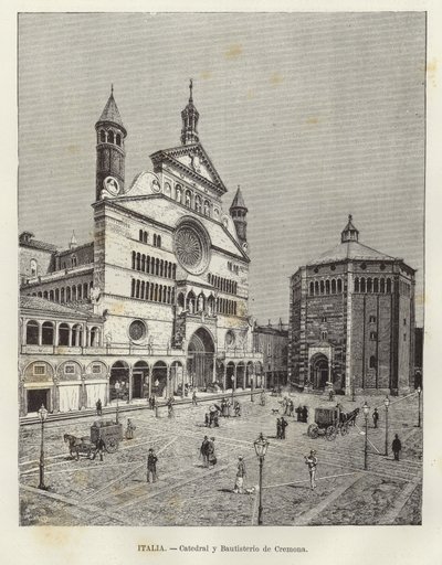 İtalya - Cremona Katedrali ve Vaftizhanesi by European School